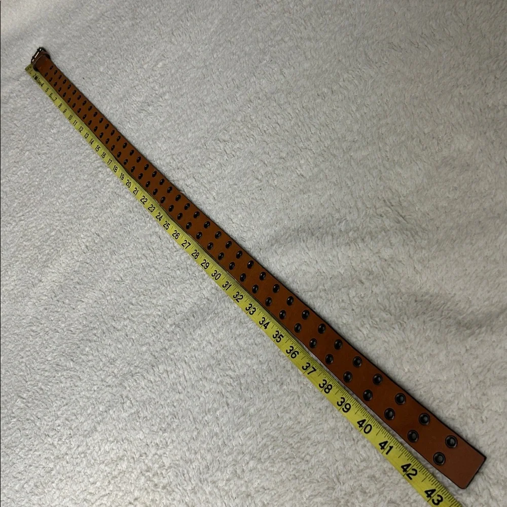 Brooks Brothers Brown Calfskin Belt Size L